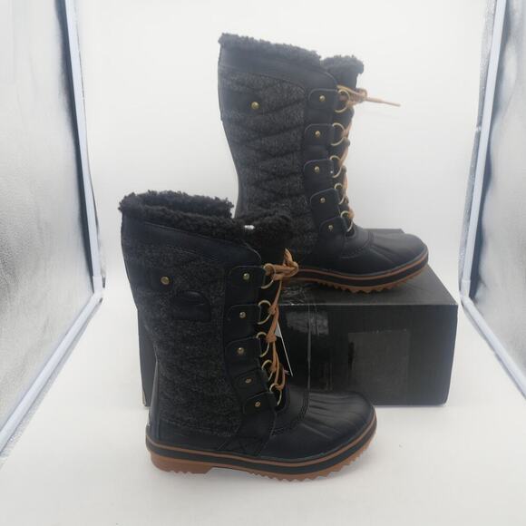 NEW Sorel Tofino II Women's 5 Waterproof Insulated Winter Boot Black - Picture 4 of 8